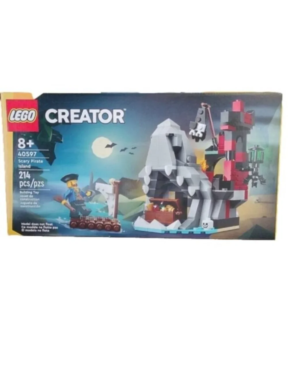 Lego 40597 Scary Pirate Island Building Set 214 pcs